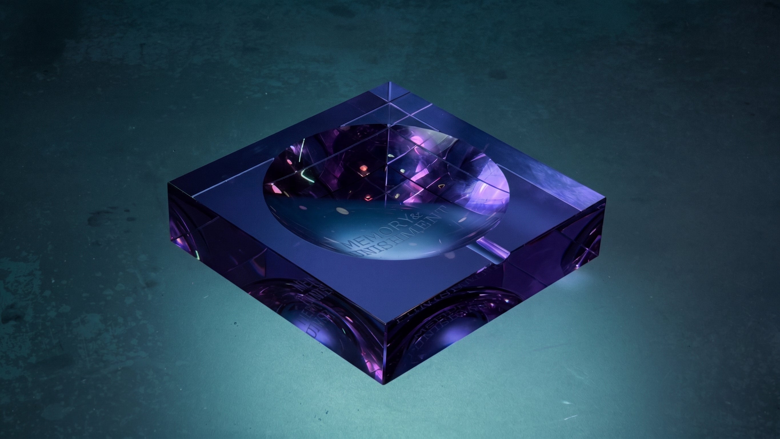 Memory & Punishment: Glass Ashtray