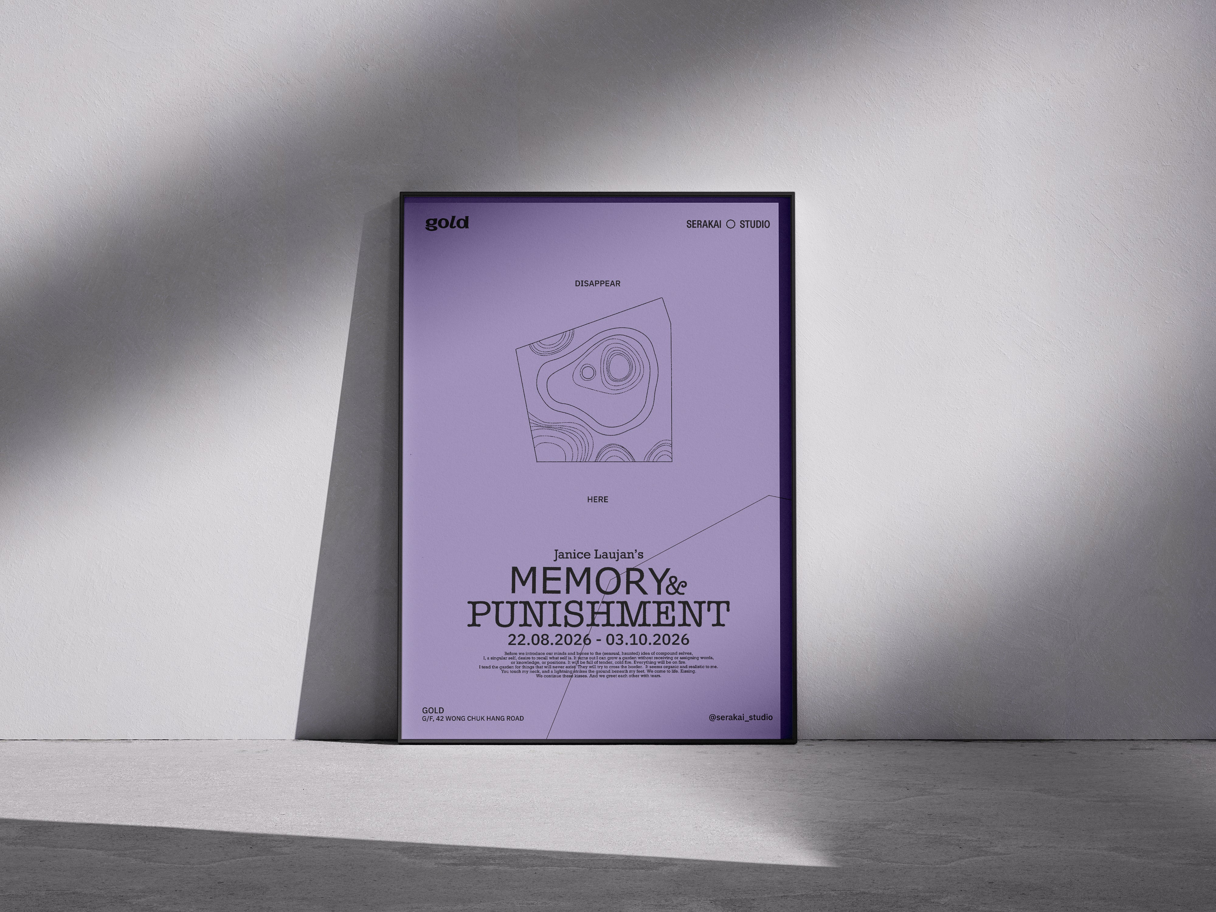 Memory & Punishment Poster- Only available for purchase at GOLD-thumbmail-1
