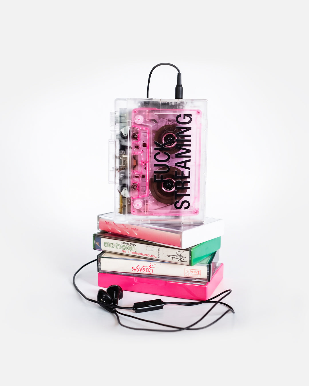 records: FUCK STREAMING cassette player-thumbmail-2
