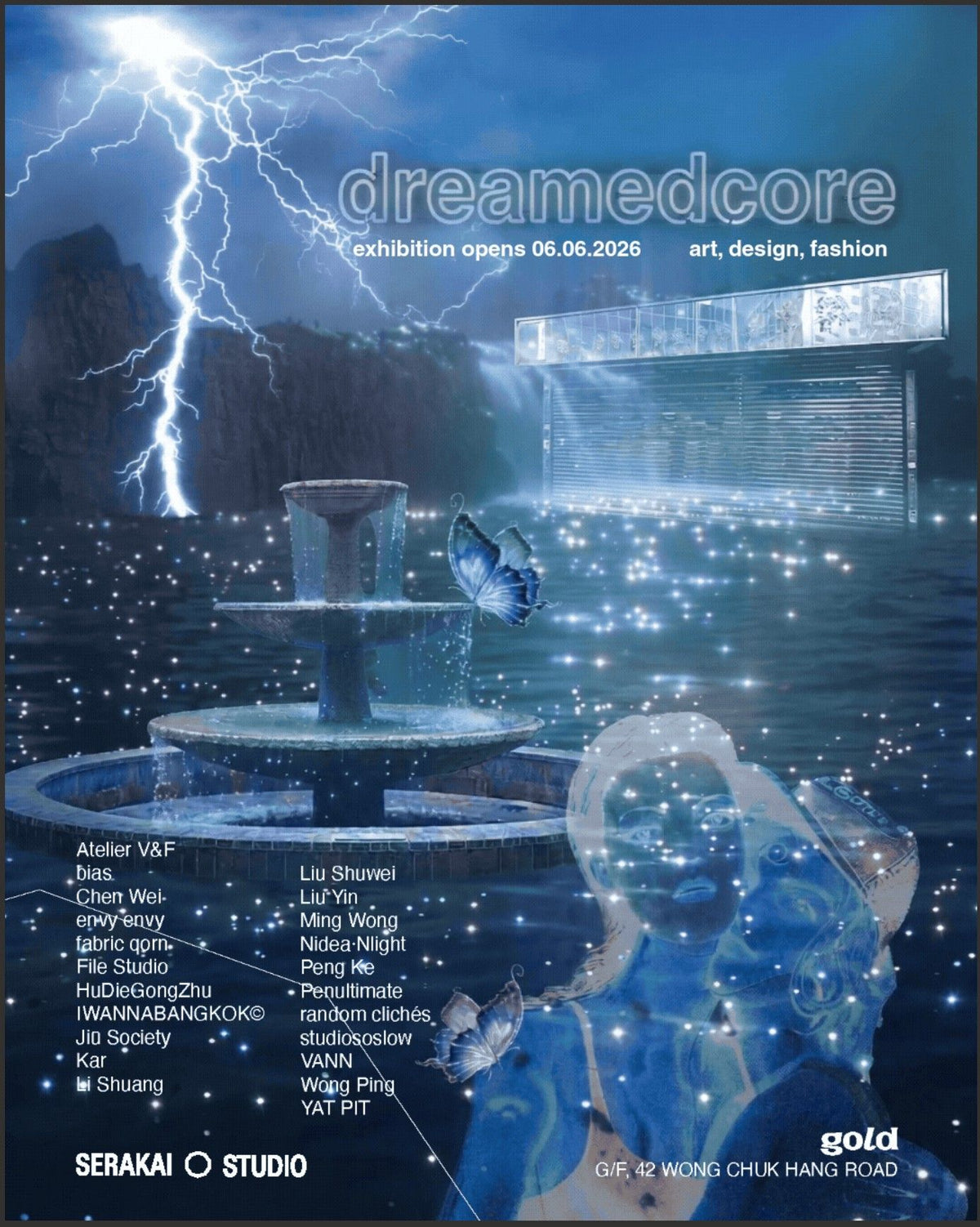 dreamedcore poster- only available for purchase at GOLD-thumbmail-2