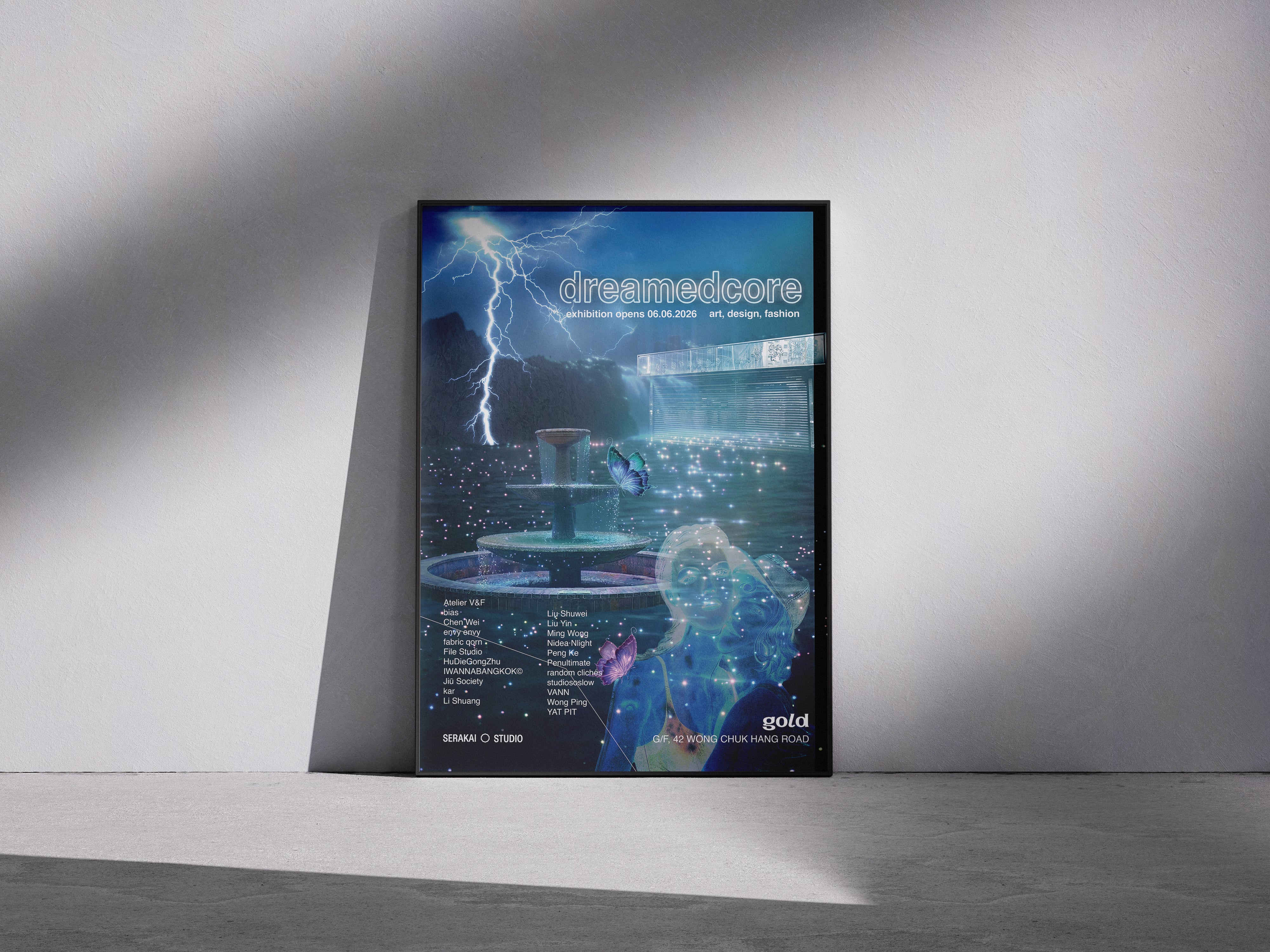 dreamedcore poster- only available for purchase at GOLD