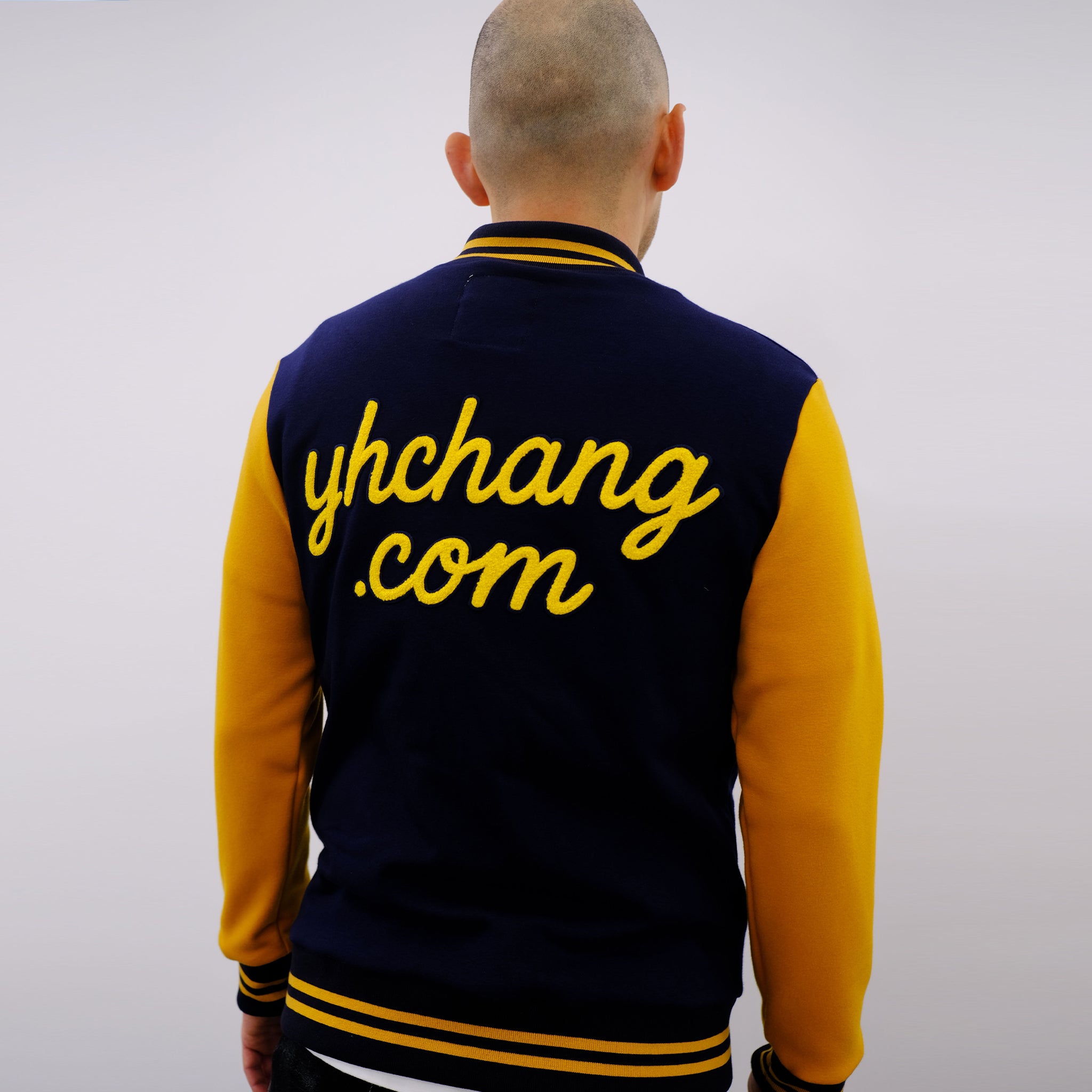 Young-Hae Chang Heavy Industries designed varsity jacket