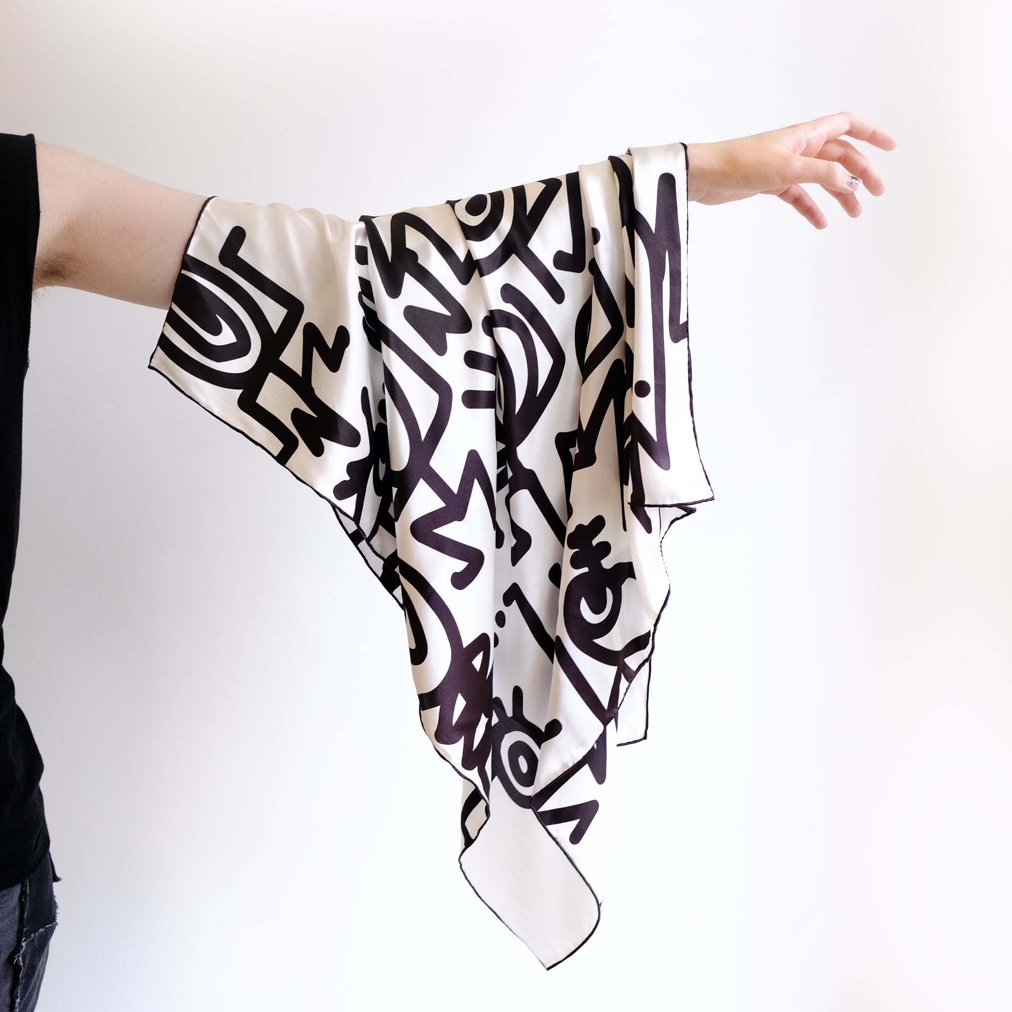 Lousy x Serakai Studio Silk Scarf